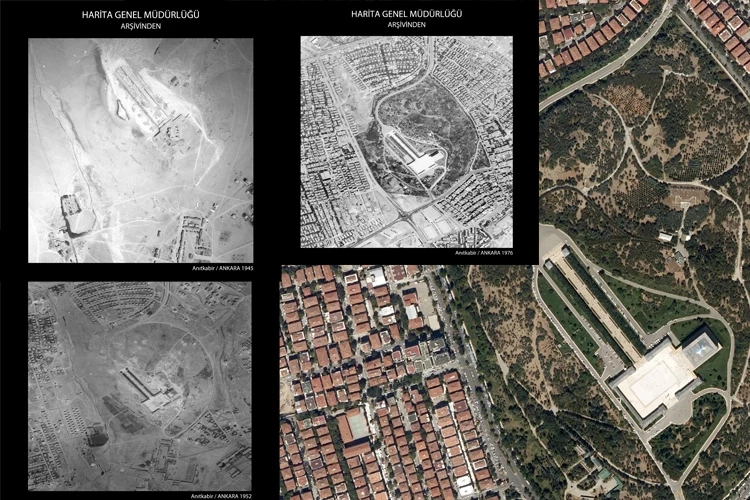 Anıtkabir Ve Çevresinin 79 Yıllık Değişimi